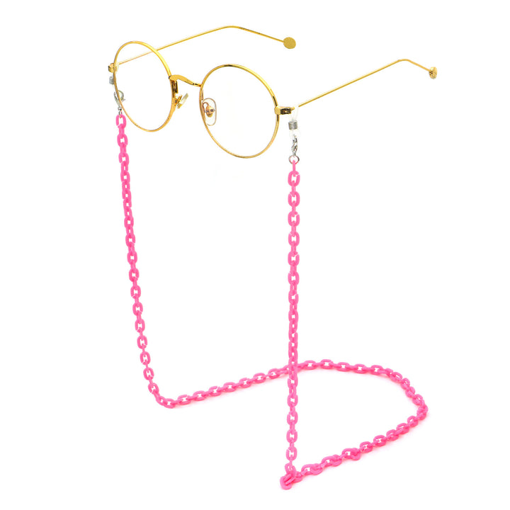Chunky Harz Brillen Kette Karnz