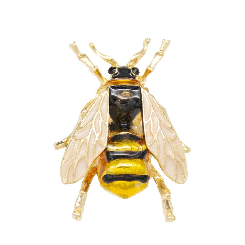 Künstlerische, von Insekten inspirierte Brosche Karnz