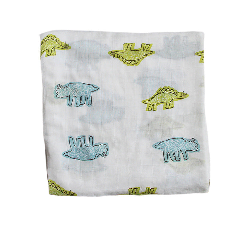 Bio-Baumwolle Dinosaurier Druck Musselin Wickeltuch Karnz