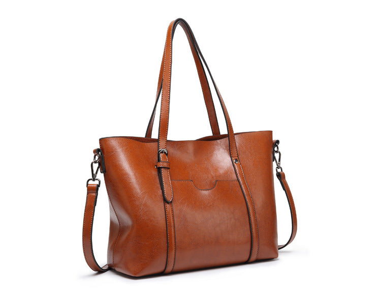 Sandsberg – Stilvolle Lederhandtasche mit handgefertigten Details