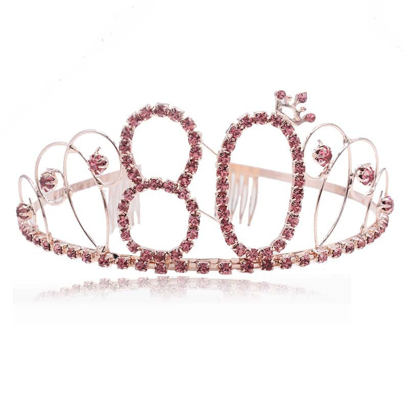 Damen Glitzernde Tiara für den 16. Geburtstag Karnz