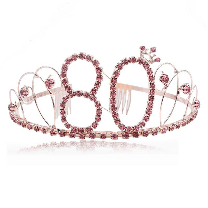 Damen Glitzernde Tiara für den 16. Geburtstag Karnz
