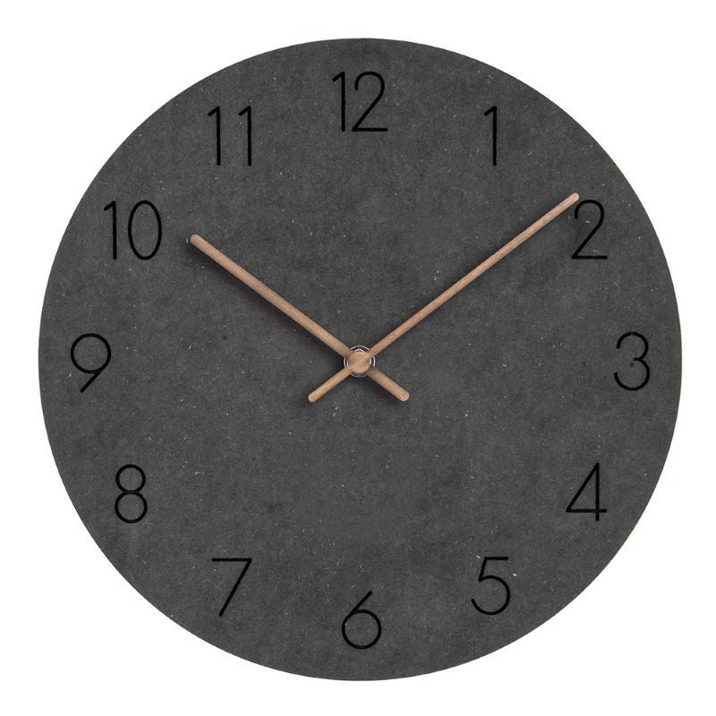 Nordische minimalistische Wanduhr, 29 cm