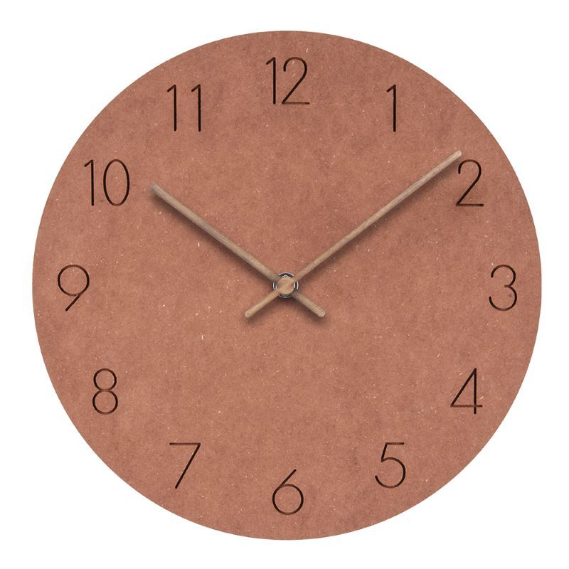 Nordische minimalistische Wanduhr, 29 cm