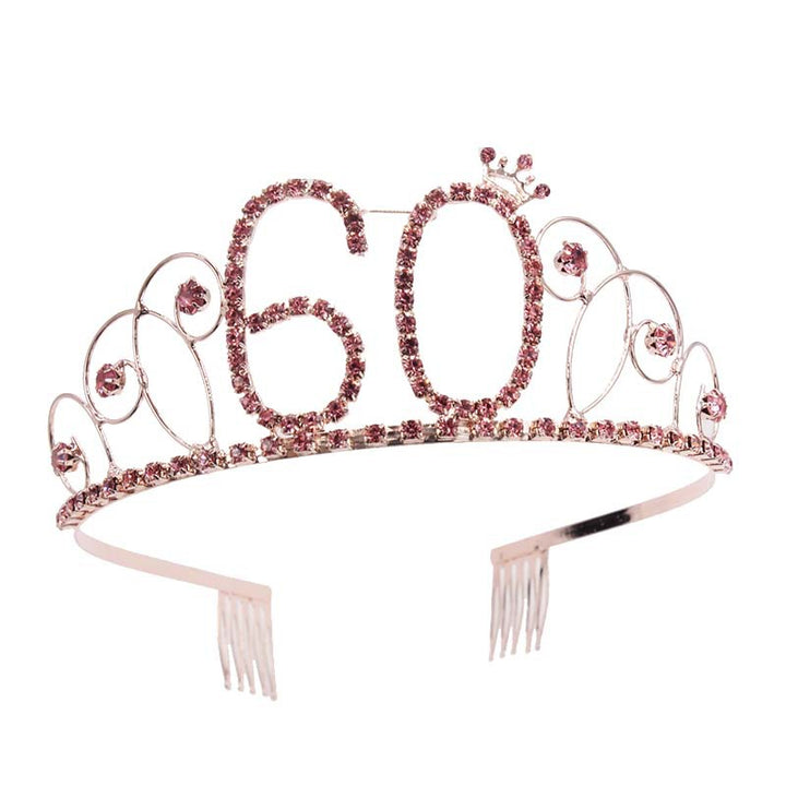 Damen Glitzernde Tiara für den 16. Geburtstag Karnz