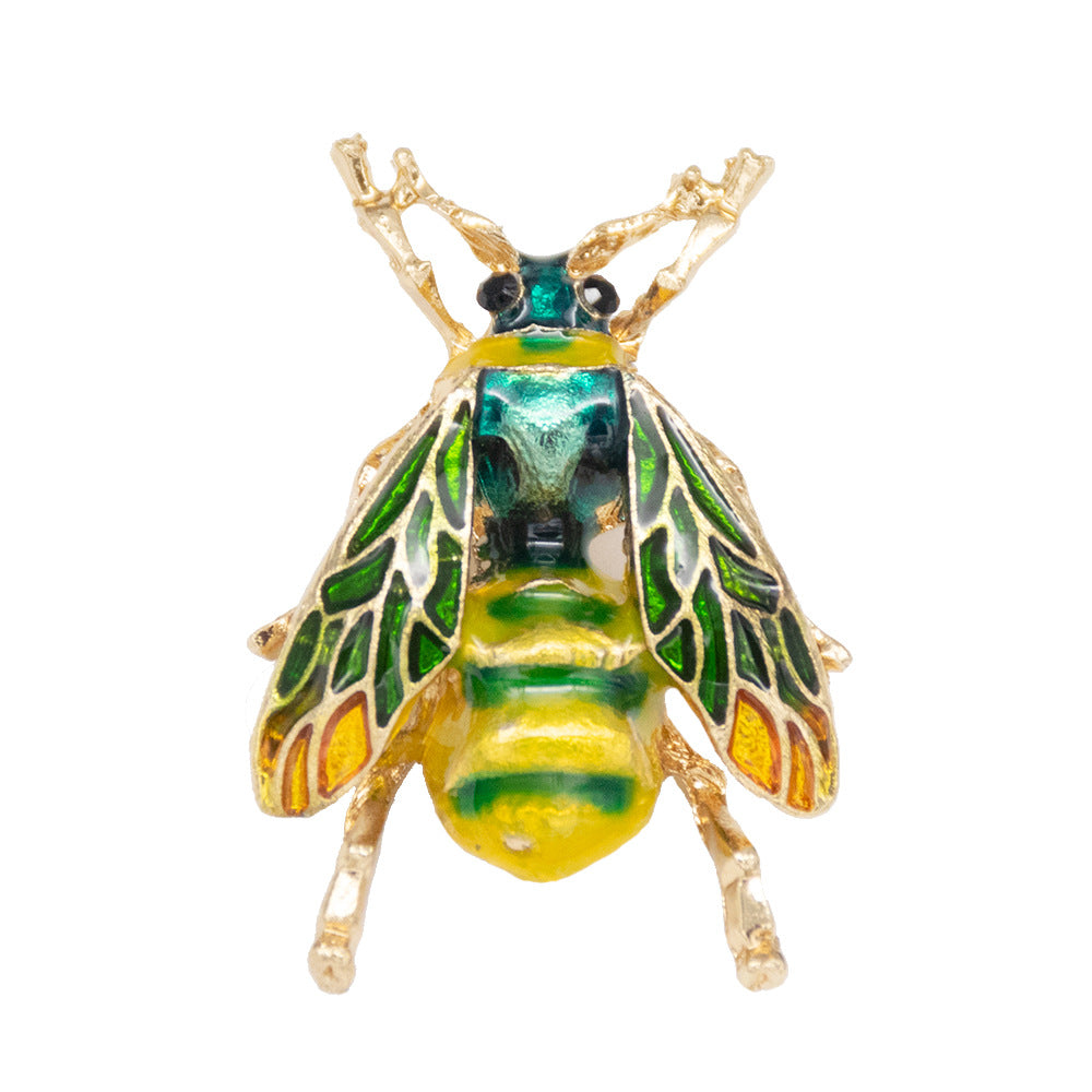 Künstlerische, von Insekten inspirierte Brosche Karnz