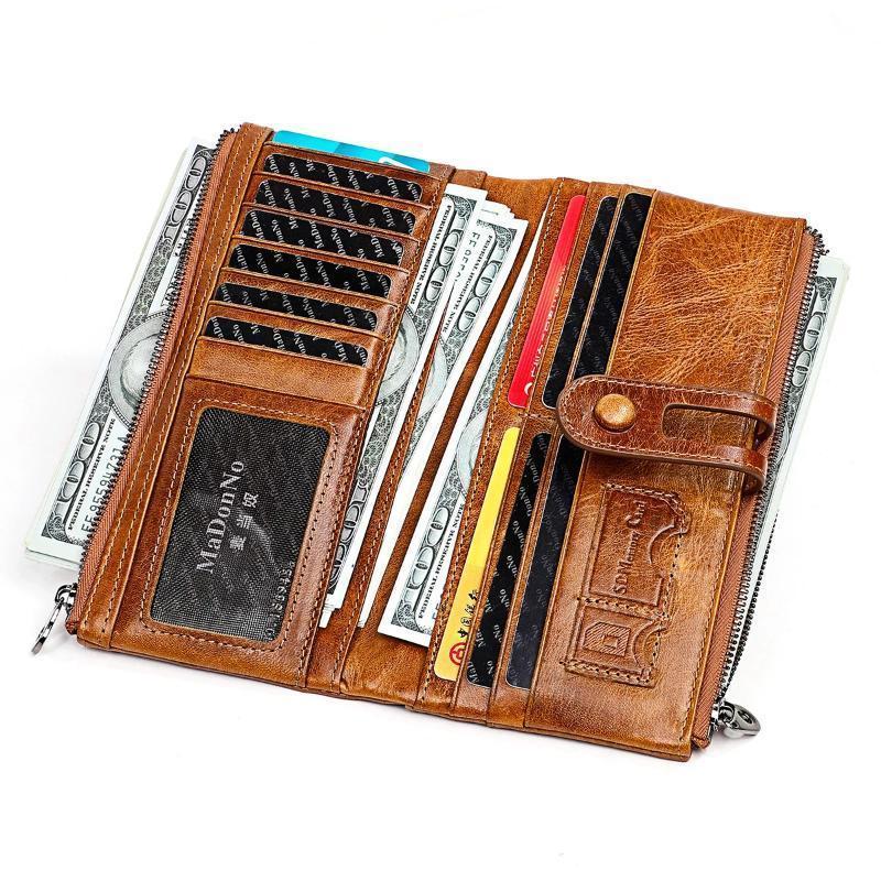 Lange Brieftasche aus echtem Leder | Karnz