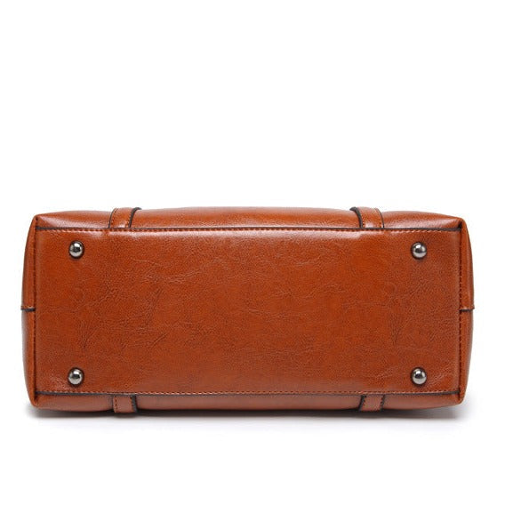 Sandsberg – Stilvolle Lederhandtasche mit handgefertigten Details
