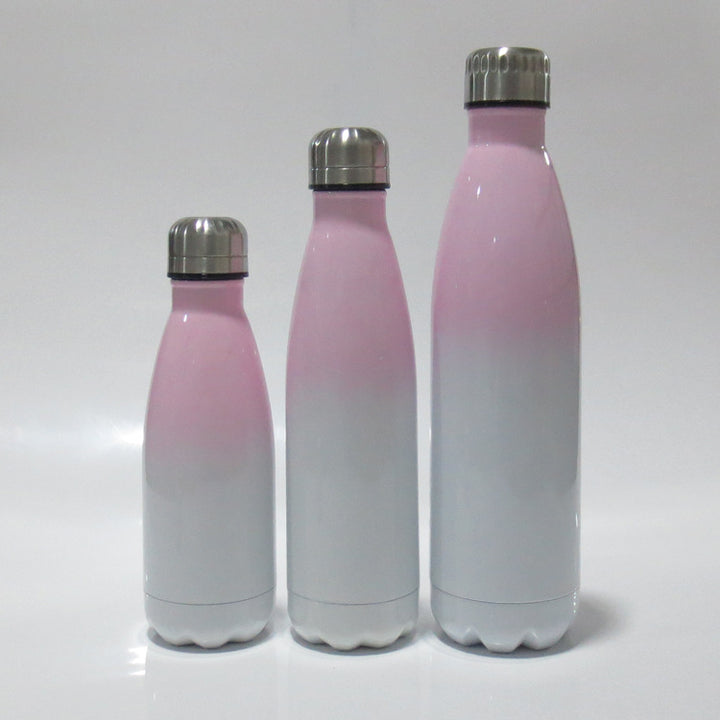 Damen Edelstahl Isolierflasche mit innovativer Grip-Oberfläche Karnz