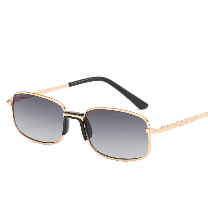 Stilvolle Anguläre Rechteck-Sonnenbrille Karnz