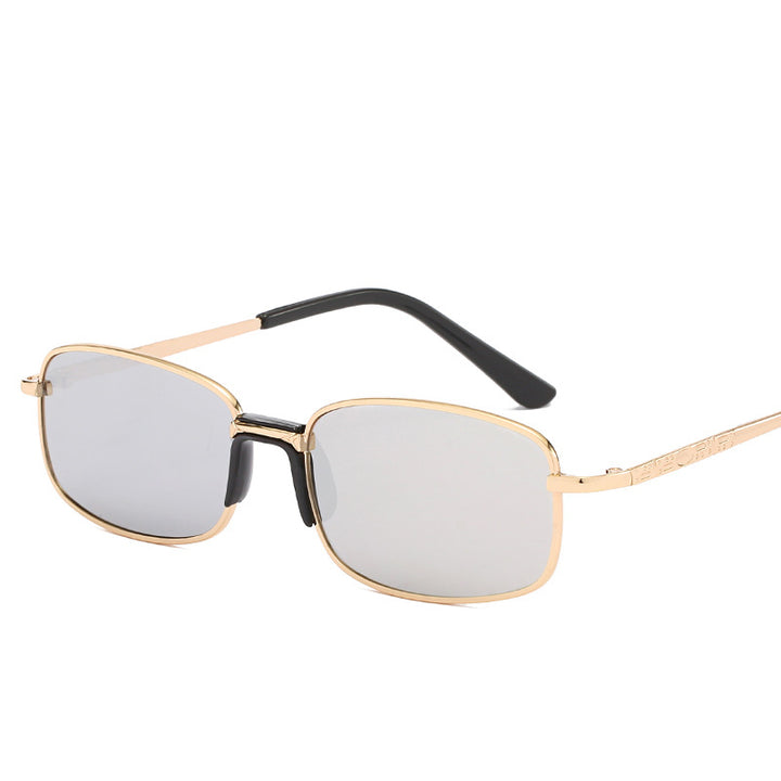 Stilvolle Anguläre Rechteck-Sonnenbrille Karnz