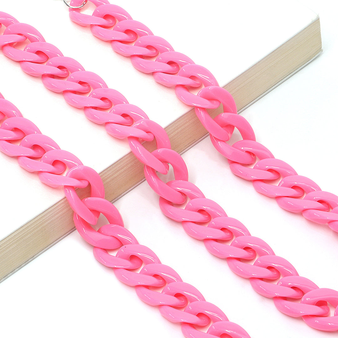 Vibrante Acryl Brillen Kette Karnz