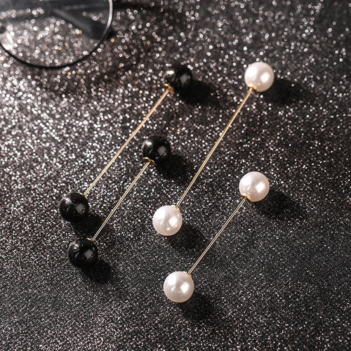 Modern Ball-Stud Brosche Set Karnz