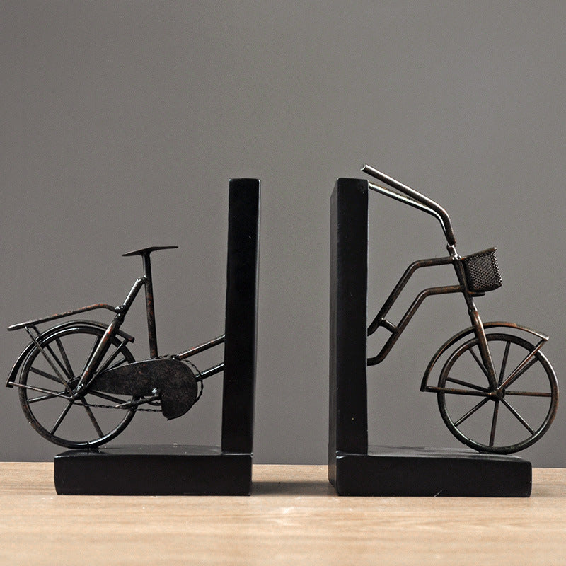 Fahrrad-Themen Dekorative Buchstützen