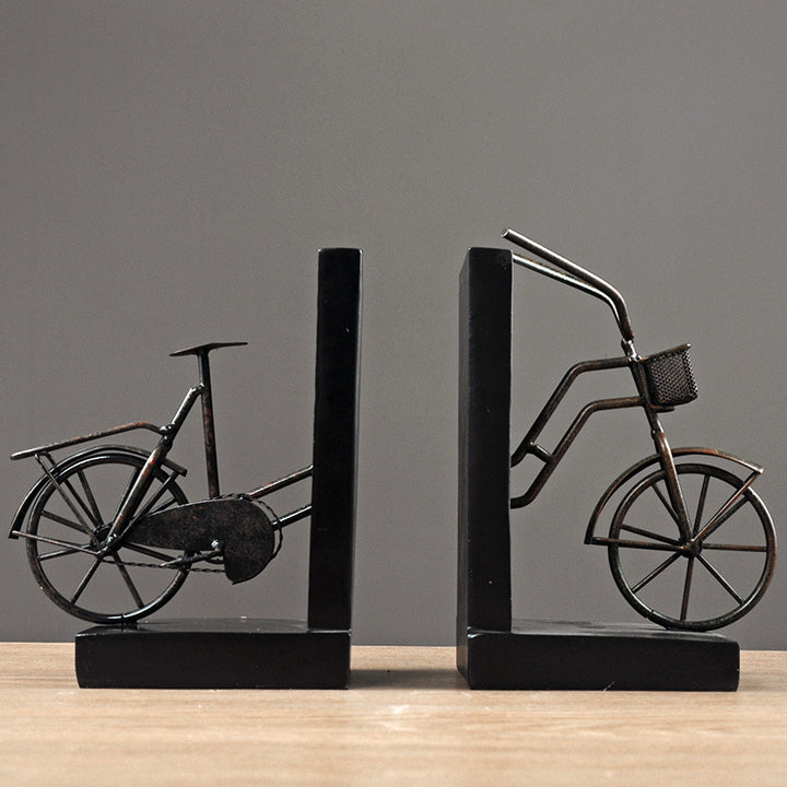 Fahrrad-Themen Dekorative Buchstützen