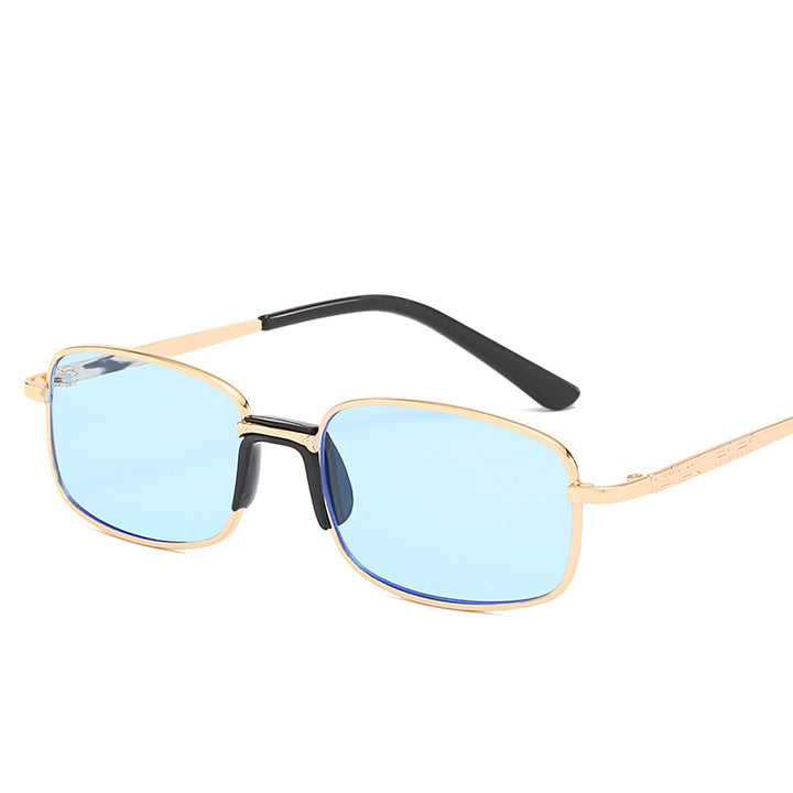 Stilvolle Anguläre Rechteck-Sonnenbrille Karnz