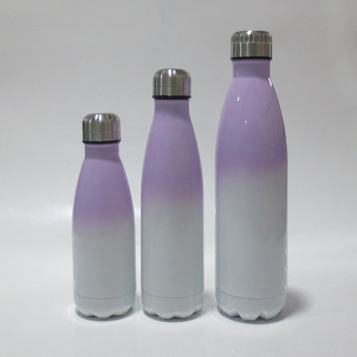 Damen Edelstahl Isolierflasche mit innovativer Grip-Oberfläche Karnz