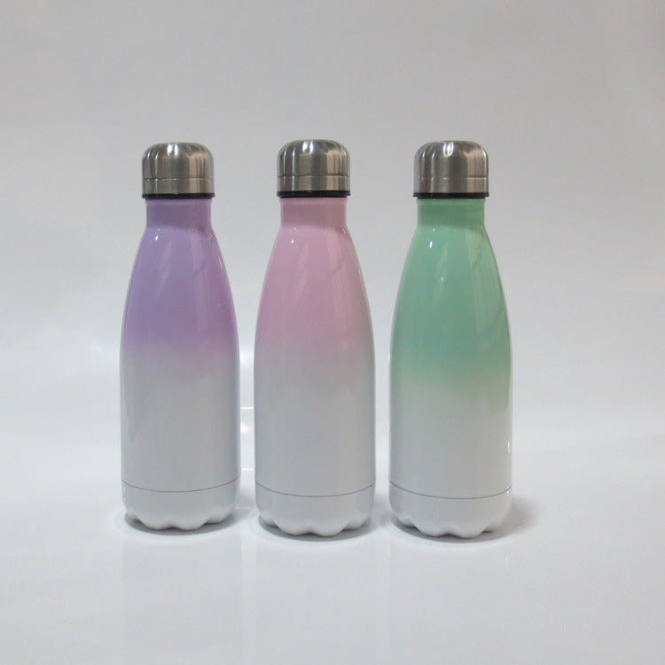 Damen Edelstahl Isolierflasche mit innovativer Grip-Oberfläche Karnz