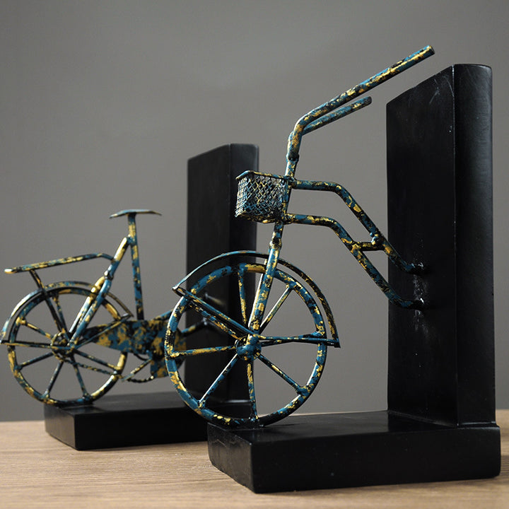 Fahrrad-Themen Dekorative Buchstützen