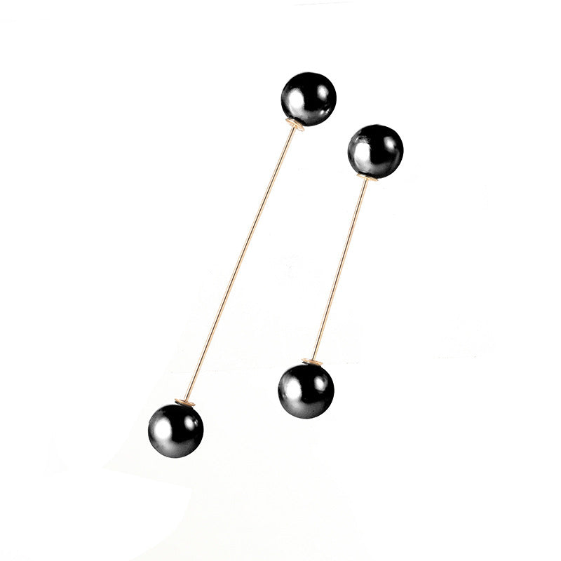Modern Ball-Stud Brosche Set Karnz