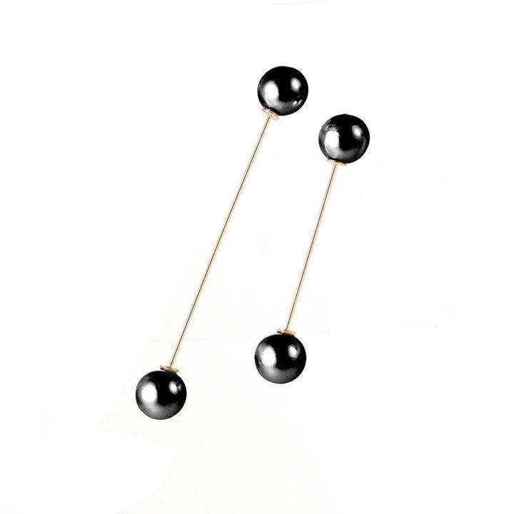 Modern Ball-Stud Brosche Set Karnz