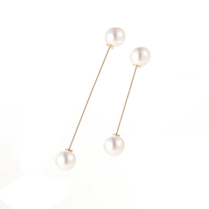 Modern Ball-Stud Brosche Set Karnz