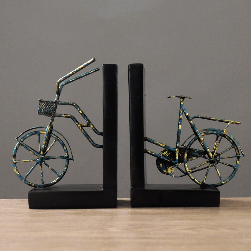 Fahrrad-Themen Dekorative Buchstützen