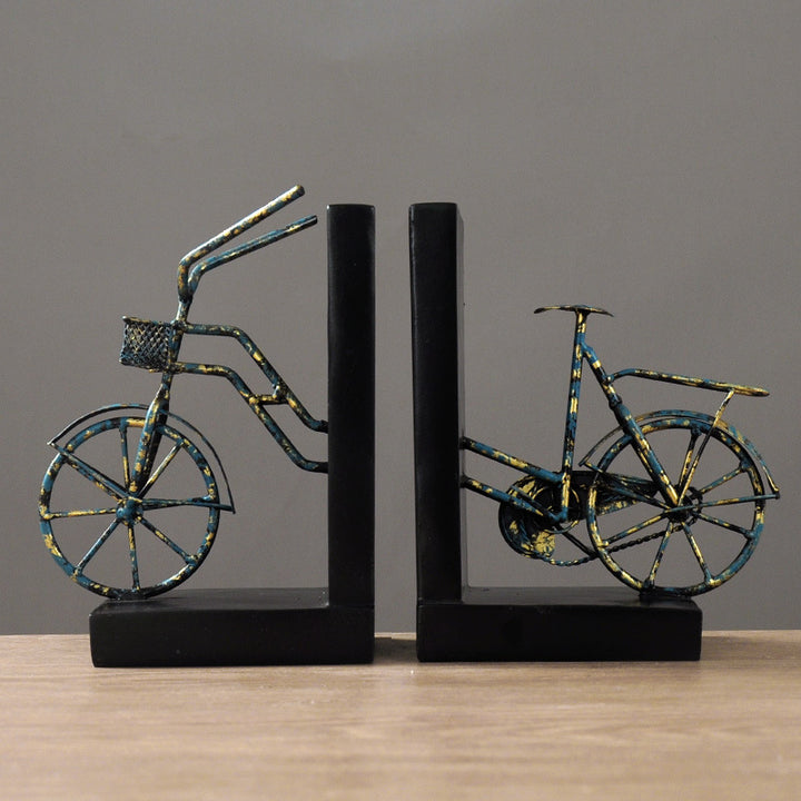 Fahrrad-Themen Dekorative Buchstützen