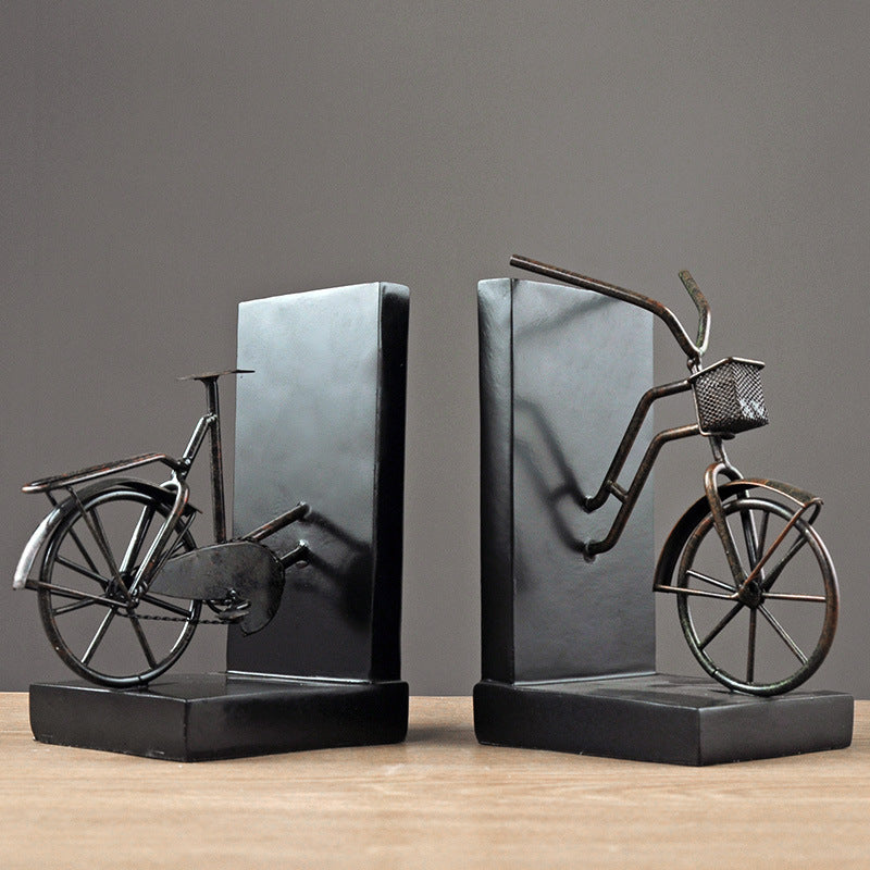 Fahrrad-Themen Dekorative Buchstützen