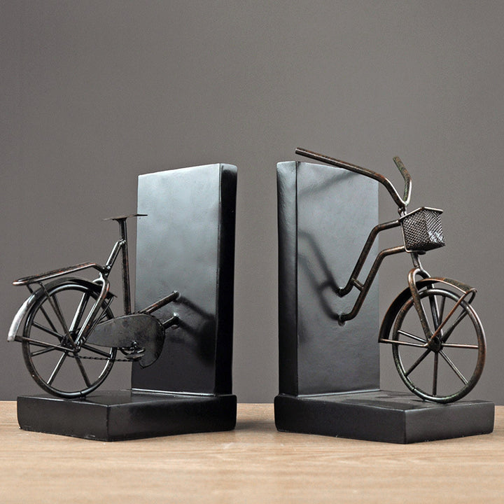 Fahrrad-Themen Dekorative Buchstützen