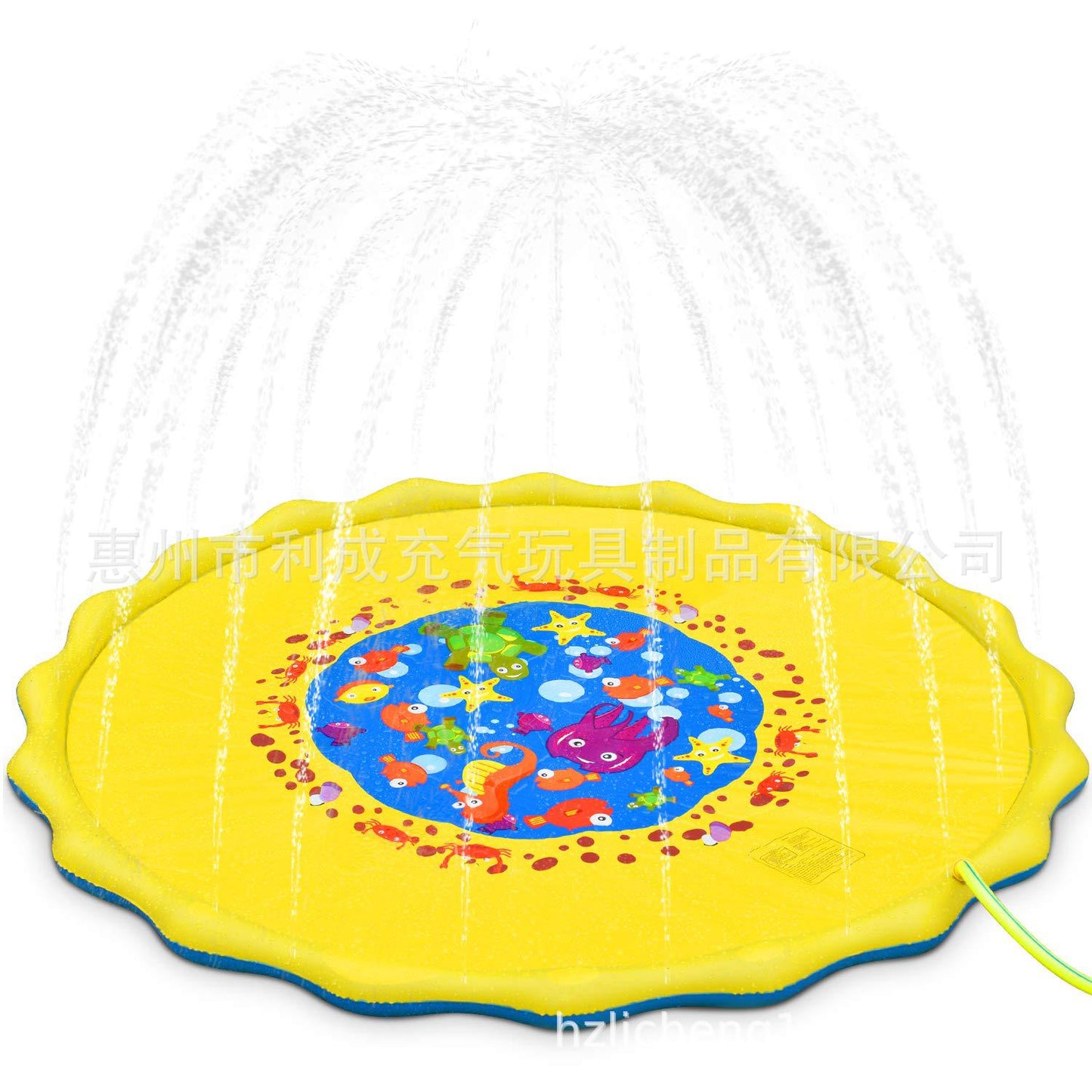 Unisex Spritzende Wasser-Spielmatte Karnz