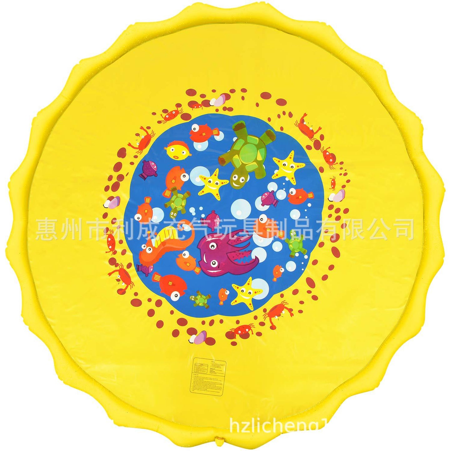 Unisex Spritzende Wasser-Spielmatte Karnz