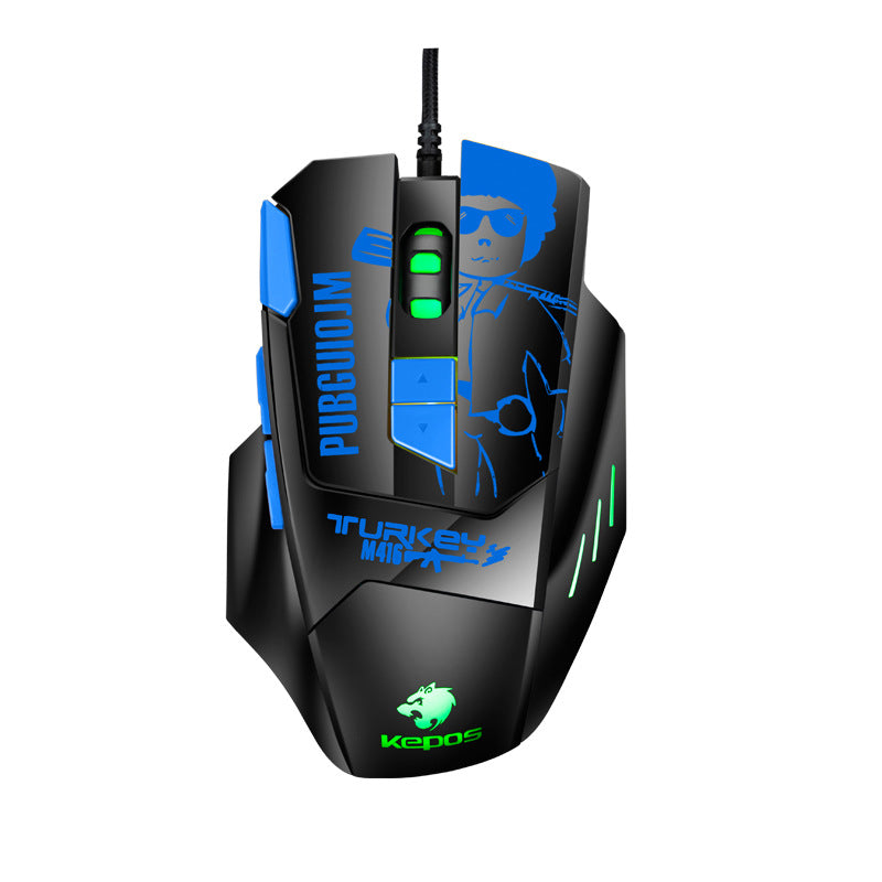 Hochpräzise Gaming-Maus mit einstellbaren DPI-Einstellungen Karnz