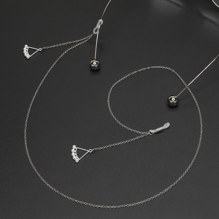 Elegante dreieckige Brillen-Kette Karnz