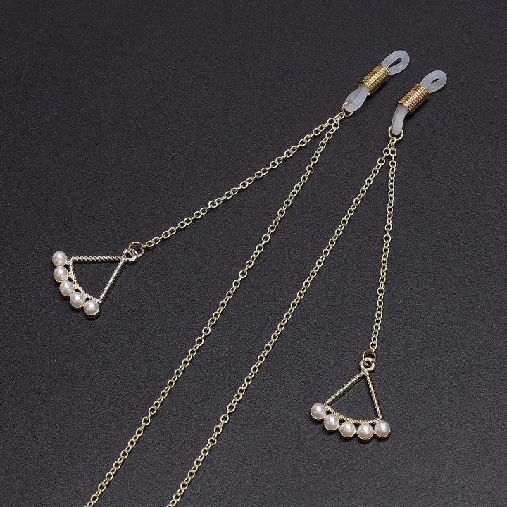 Elegante dreieckige Brillen-Kette Karnz