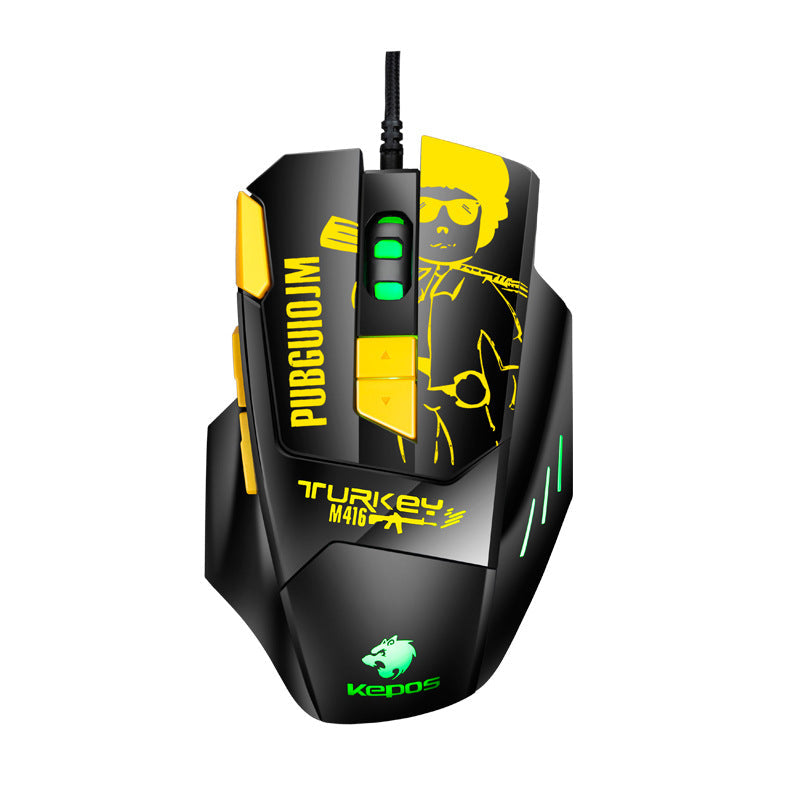 Hochpräzise Gaming-Maus mit einstellbaren DPI-Einstellungen Karnz
