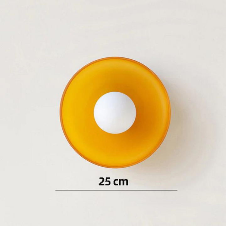 Runde Deckenlampe mit stilvoller Funktionalität - LumiSphere | Karnz