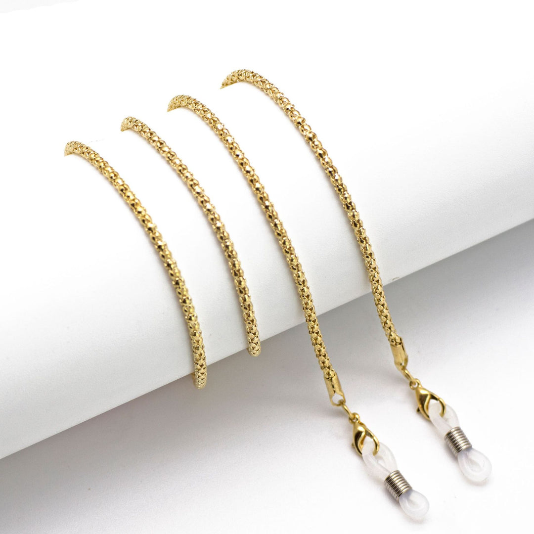 Premium vergoldete Brillenband Karnz