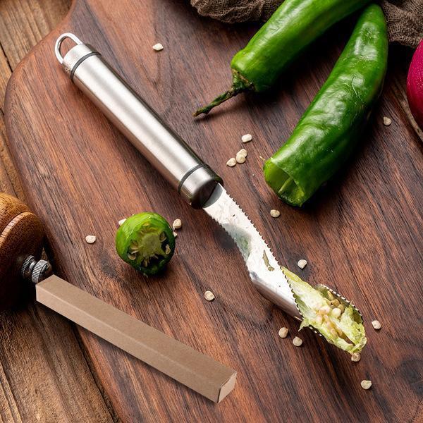 Edelstahl Chili Samenentferner | Karnz
