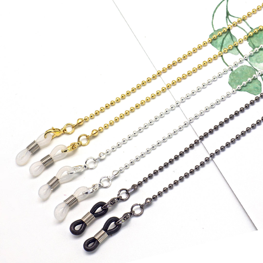 Elegante Perlen Brille Kette Karnz