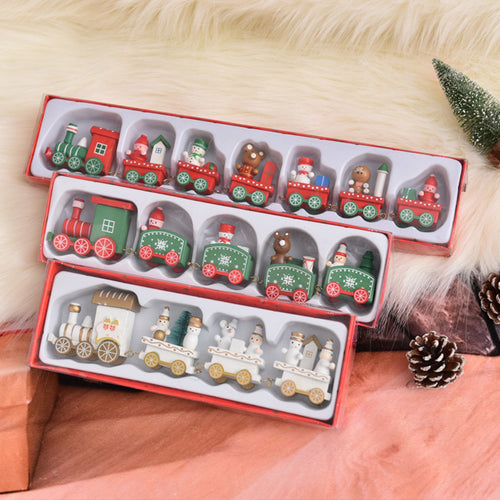 Dekorativer Weihnachtszug