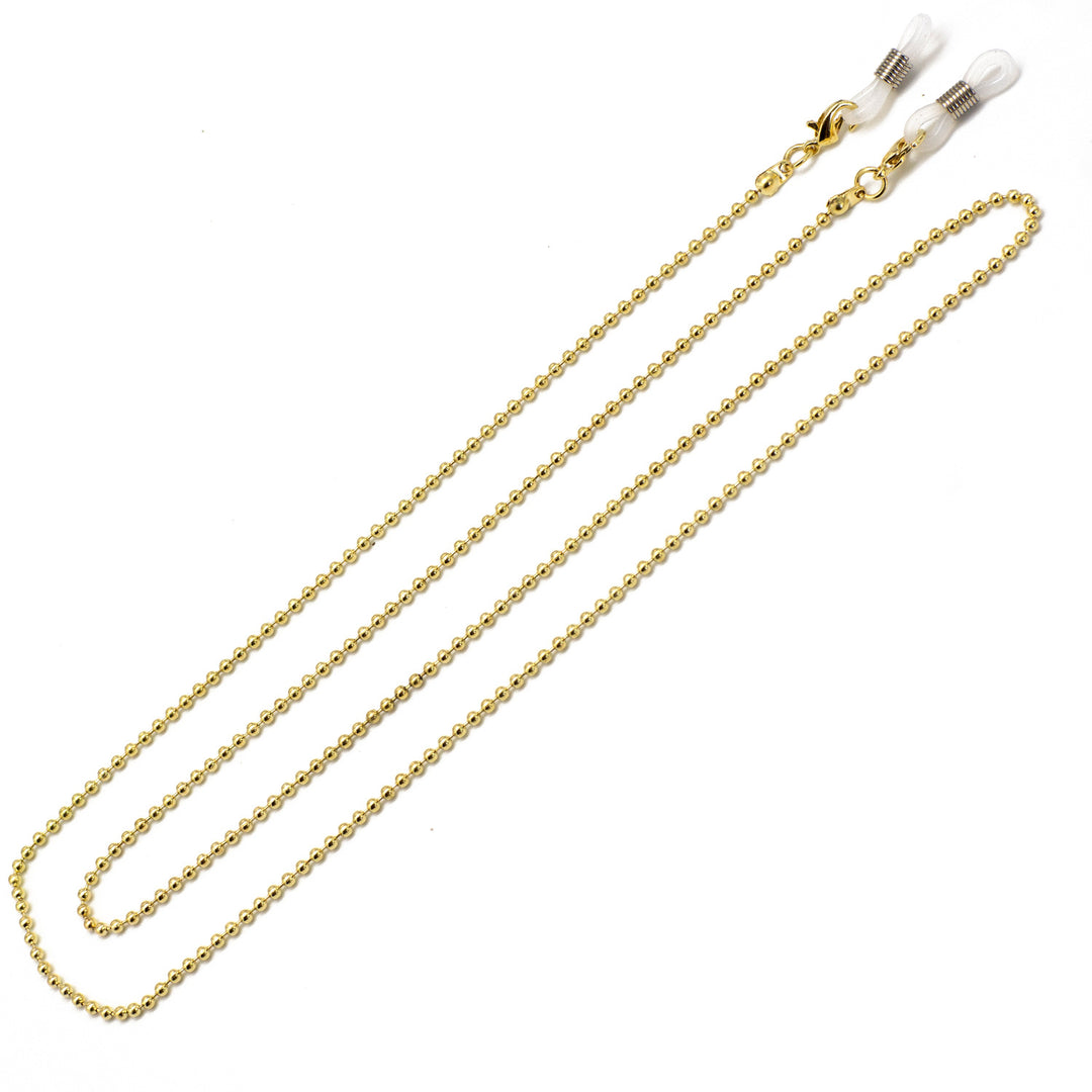 Elegante Perlen Brille Kette Karnz
