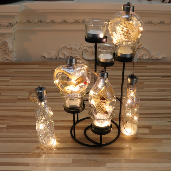 Dekorativer LED-Flaschenlampen Karnz