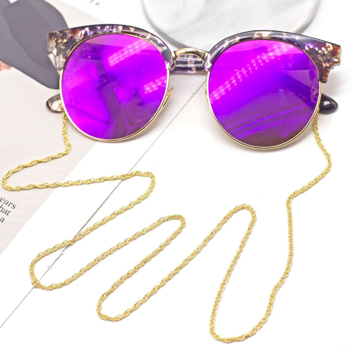 Chic dekorative Brille Kette Karnz