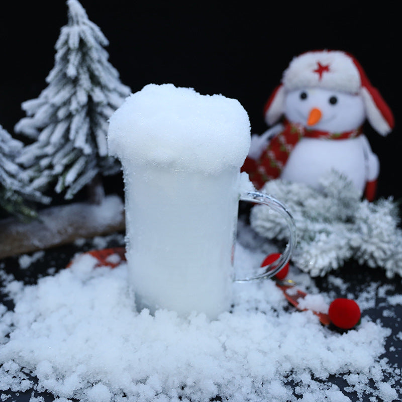 Filz Schneemann Figurine