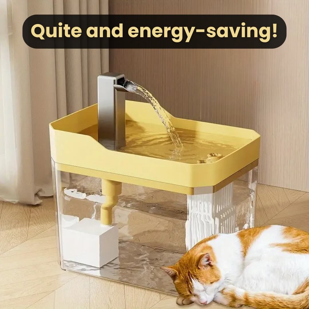 Katzen-Trinkbrunnen 360° Sensor 1,5 L leise | Karnz