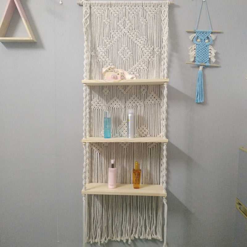 Macramé Wandregal Organizer Karnz