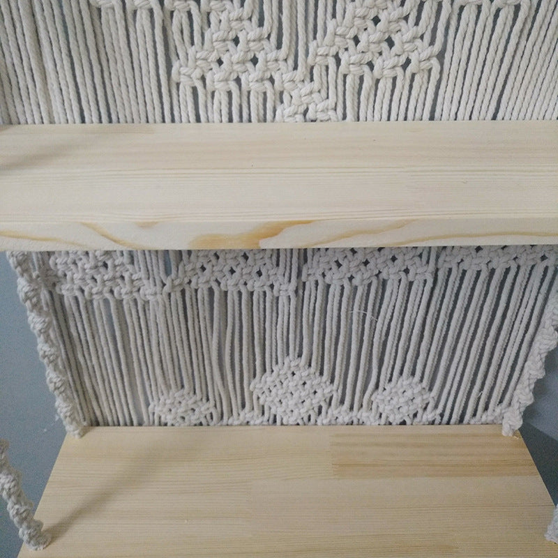 Macramé Wandregal Organizer Karnz
