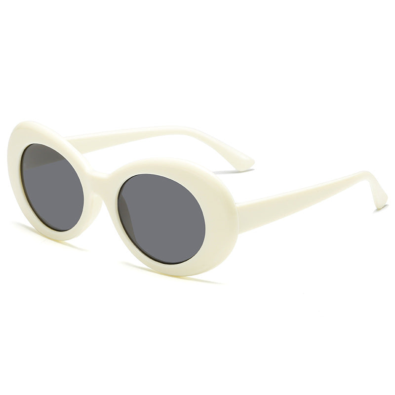 Damen modische ovaler Sonnenbrille Karnz