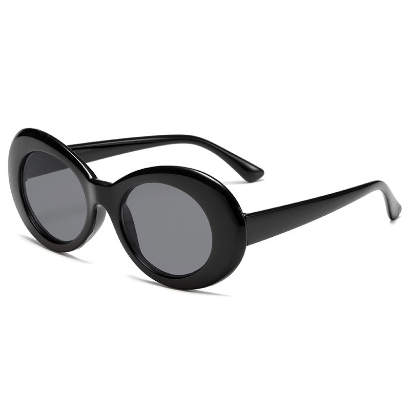 Damen modische ovaler Sonnenbrille Karnz